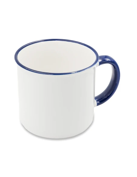 Kubek z powłoką sublimacyjną Ars 400 ml, granatowy