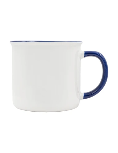 Kubek z powłoką sublimacyjną Ars 400 ml, granatowy