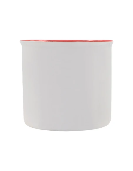 Kubek z powłoką sublimacyjną Ars 400 ml, czerwony