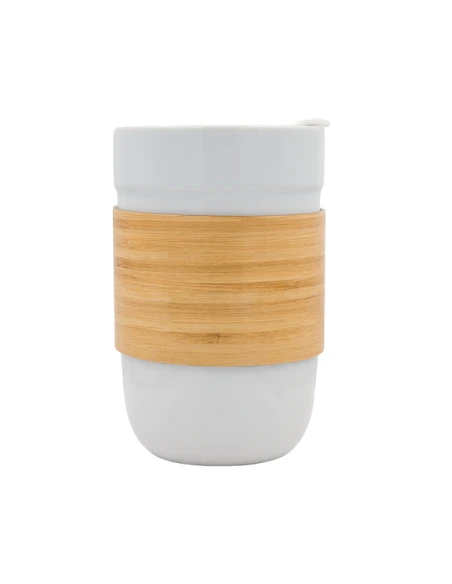 Kubek ceramiczny Skive 500 ml, biały