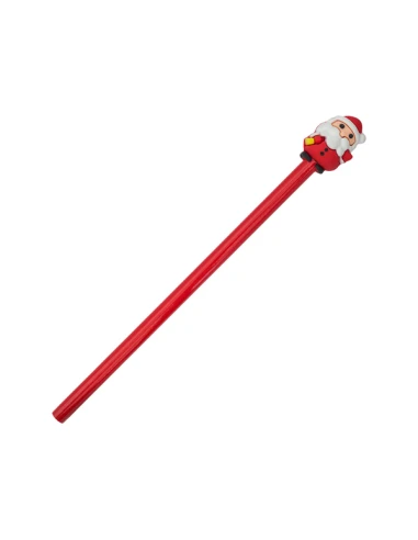 Ołówek Santa Claus, czerwony