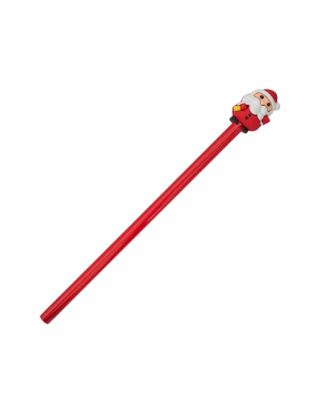 Ołówek Santa Claus, czerwony