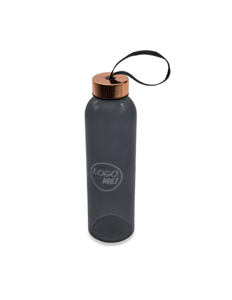 Butelka szklana Lux 500 ml, złoty