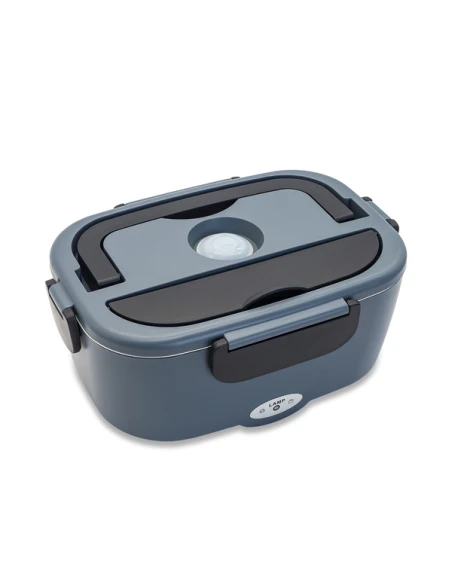Lunch box z podgrzewaczem Heatmate, czarny
