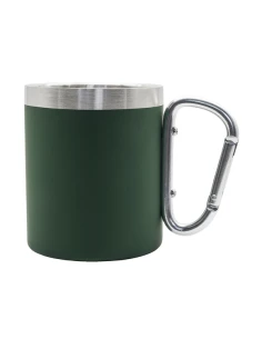Kubek stalowy Magaro 300 ml, ciemny zielony