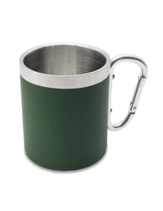 Kubek stalowy Magaro 300 ml, ciemny zielony 2