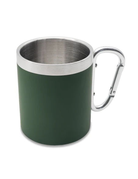 Kubek stalowy Magaro 300 ml, ciemny zielony