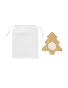 Świecznik ze świeczką tealight Comet, beżowy 2