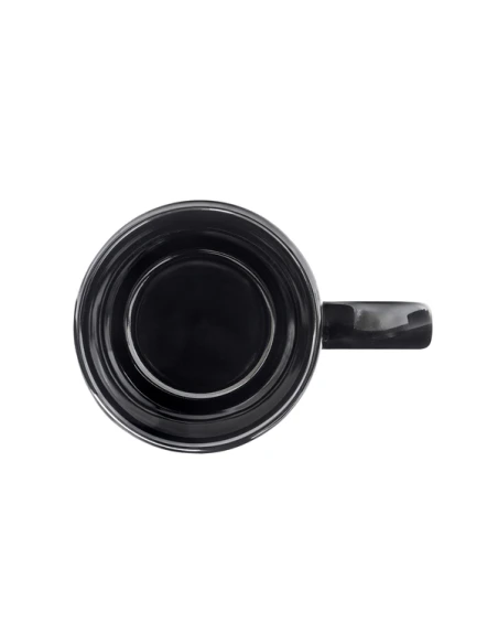 Kubek ceramiczny Pery 480 ml, czarny