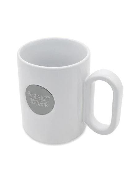 Kubek ceramiczny Pery 480 ml, biały