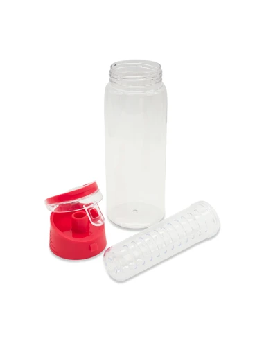 Bidon Fruvita 700ml, czerwony