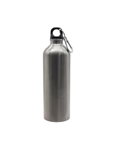 Bidon stalowy Camino 800 ml, srebrny