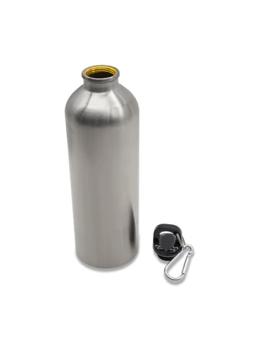Bidon stalowy Camino 800 ml, srebrny