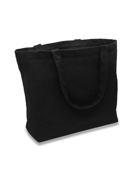 Torba z polibawełny 340g/m2 Peyton, czarny