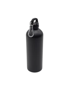 Bidon stalowy Caminos 800 ml, czarny