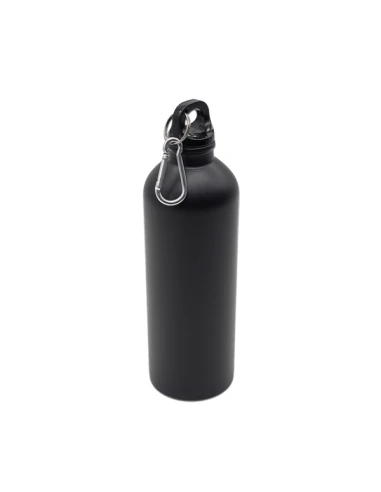 Bidon stalowy Caminos 800 ml, czarny