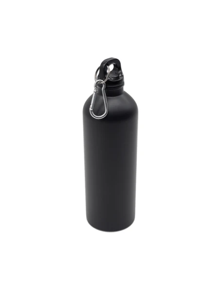 Bidon stalowy Caminos 800 ml, czarny