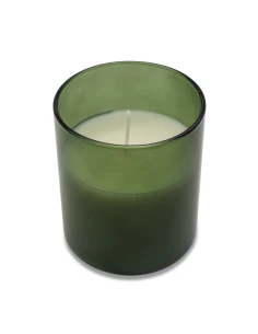 Świeca zapachowa w szkle Bloom, ciemny zielony 2