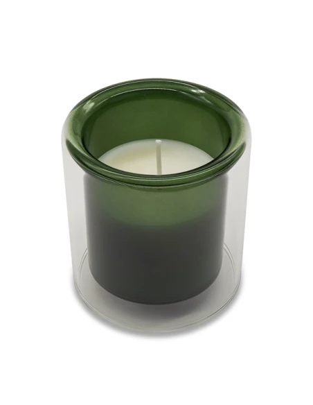 Świeca zapachowa w szkle Glasen, ciemny zielony