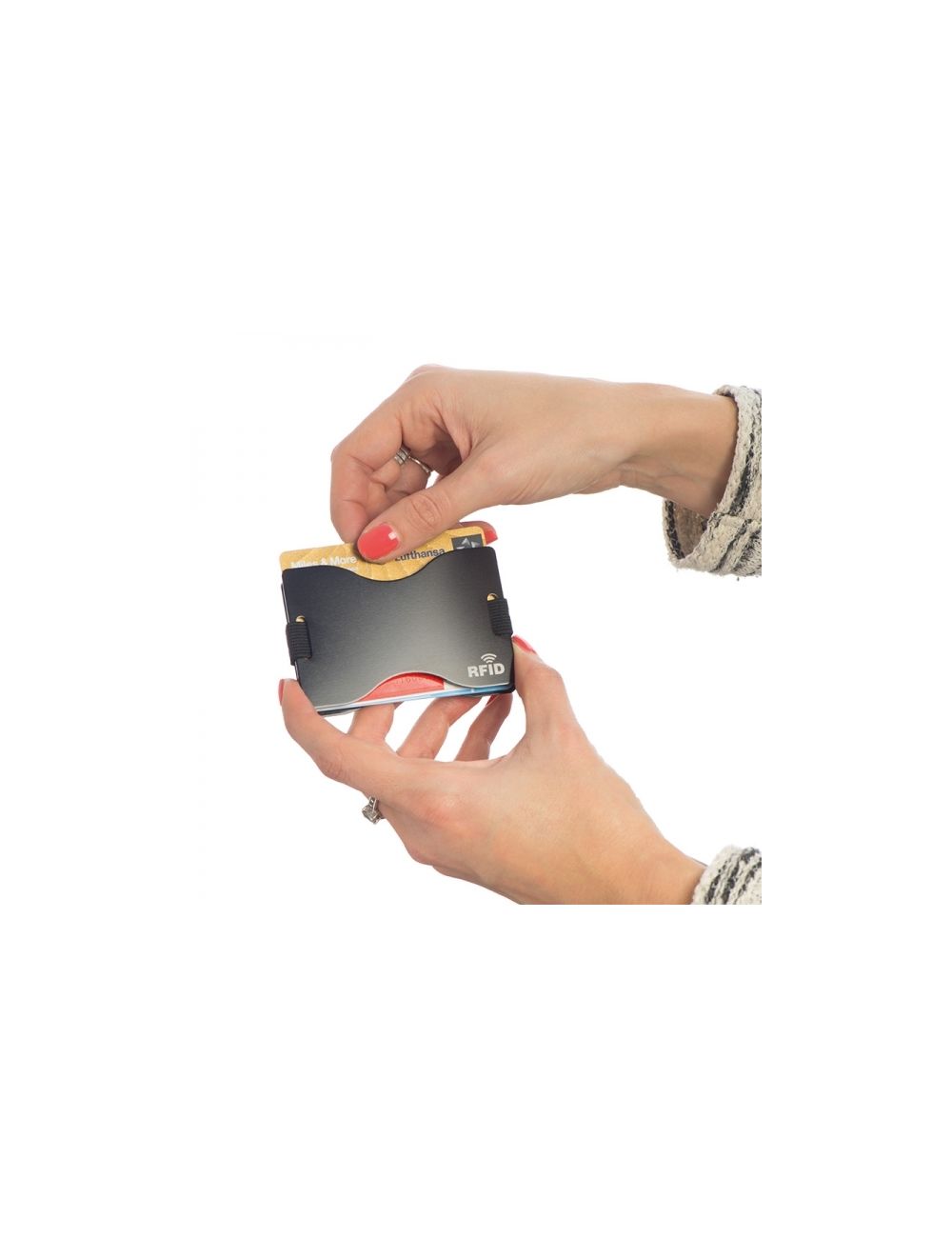 Etui na karty z ochroną RFID GLADSTONE