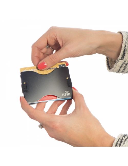 Etui na karty z ochroną RFID GLADSTONE