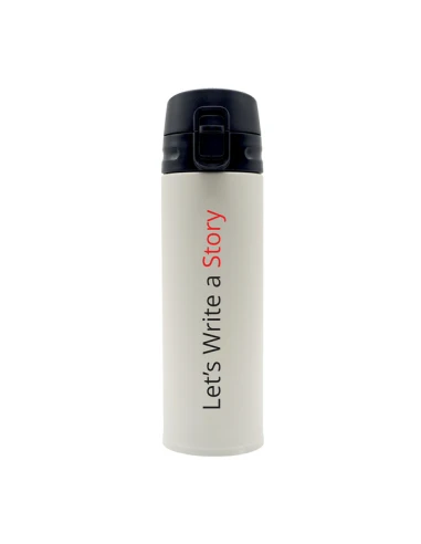 Kubek termiczny Olten 400 ml, biały