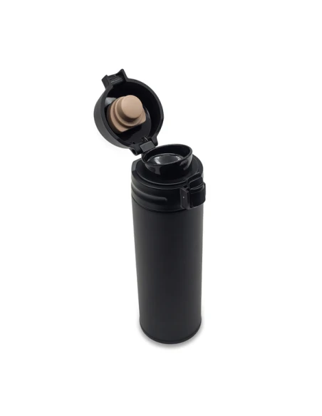 Kubek termiczny Olten 400 ml, czarny