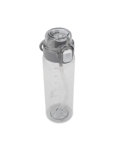 Bidon ze słomką Amad 800 ml, szary