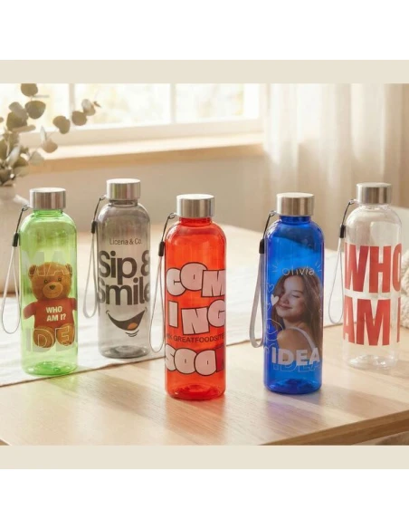 Butelka RPET Vetta 500 ml, niebieski