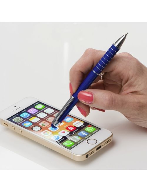 Długopis metalowy touch pen LUEBO