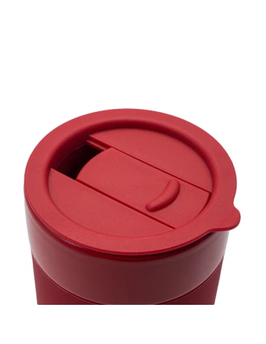 Kubek ceramiczny Caldo 370 ml, czerwony