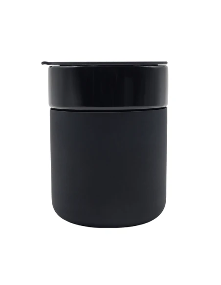 Kubek ceramiczny Caldo 370 ml, czarny