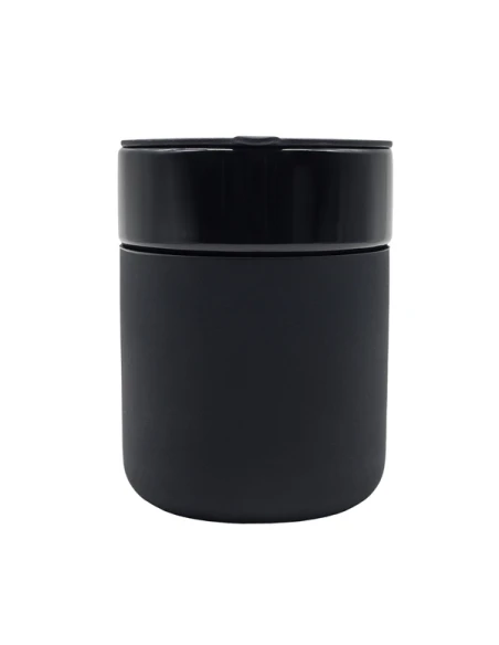 Kubek ceramiczny Caldo 370 ml, czarny