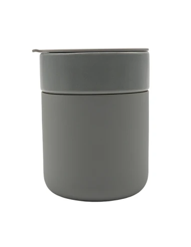 Kubek ceramiczny Caldo 370 ml, szary