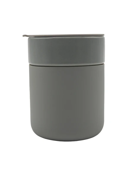 Kubek ceramiczny Caldo 370 ml, szary