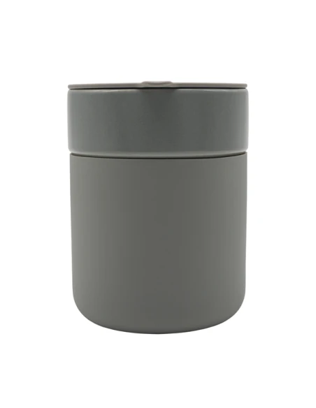 Kubek ceramiczny Caldo 370 ml, szary