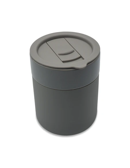 Kubek ceramiczny Caldo 370 ml, szary