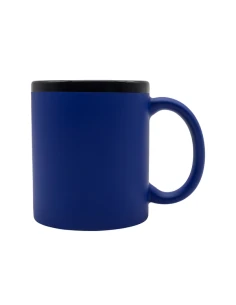 Kubek ceramiczny Velluto 350 ml, niebieski