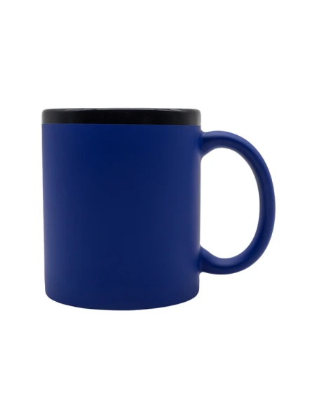 Kubek ceramiczny Velluto 350 ml, niebieski