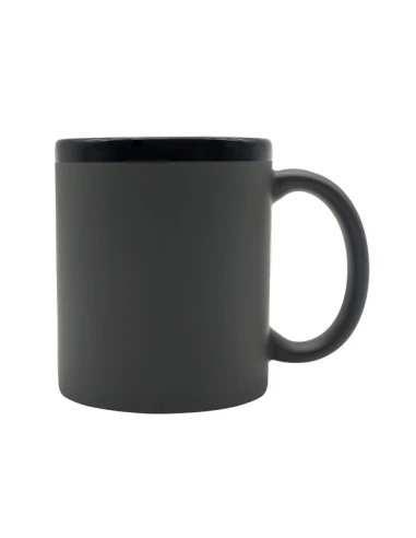 Kubek ceramiczny Velluto 350 ml, szary