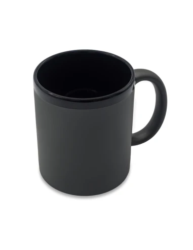 Kubek ceramiczny Velluto 350 ml, szary