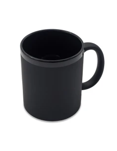 Kubek ceramiczny Velluto 350 ml, czarny
