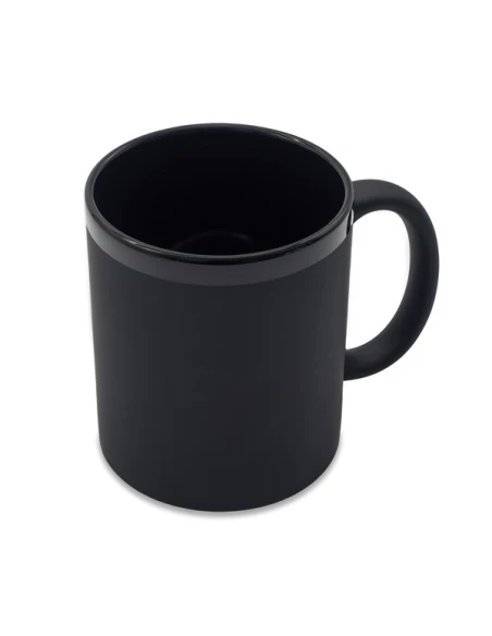 Kubek ceramiczny Velluto 350 ml, czarny