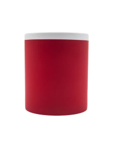 Kubek ceramiczny Velutti 350 ml, czerwony 2