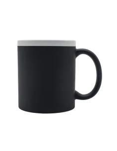 Kubek ceramiczny Velutti 350 ml, czarny