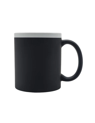 Kubek ceramiczny Velutti 350 ml, czarny