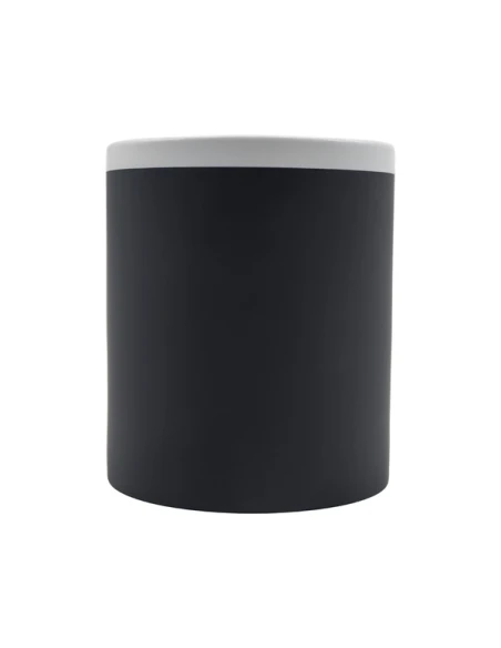 Kubek ceramiczny Velutti 350 ml, czarny