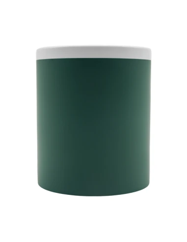 Kubek ceramiczny Velutti 350 ml, zielony