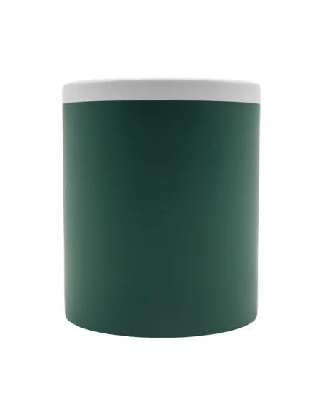 Kubek ceramiczny Velutti 350 ml, zielony