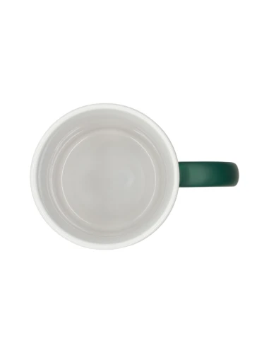 Kubek ceramiczny Velutti 350 ml, zielony